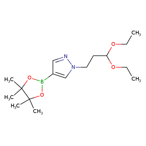 CCOC(CCn1ncc(c1)B1OC(C(O1)(C)C)(C)C)OCC