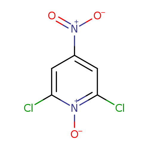 [O-][N+](=O)c1cc(Cl)[n+](c(c1)Cl)[O-]