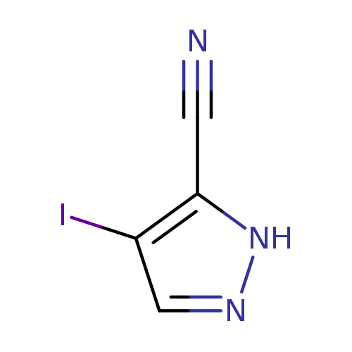 Ic1cn[nH]c1C#N