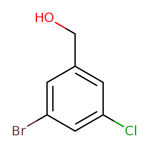 OCc1cc(Cl)cc(c1)Br