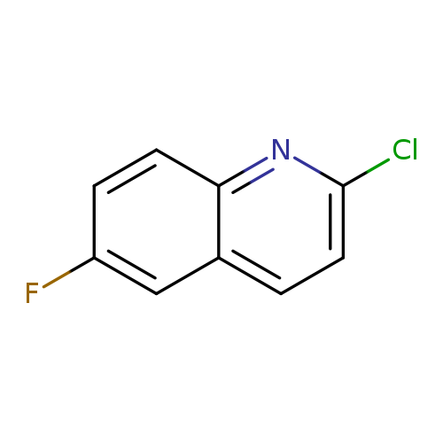 Fc1ccc2c(c1)ccc(n2)Cl