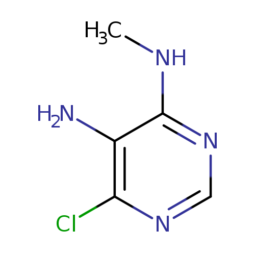 CNc1ncnc(c1N)Cl