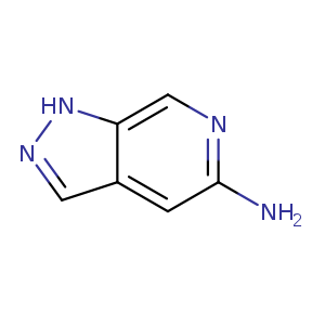 Nc1ncc2c(c1)cn[nH]2