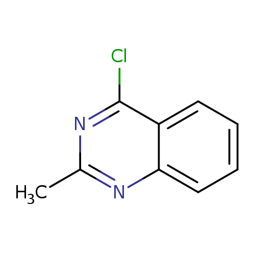 Cc1nc2ccccc2c(n1)Cl