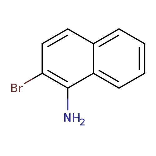 Brc1ccc2c(c1N)cccc2