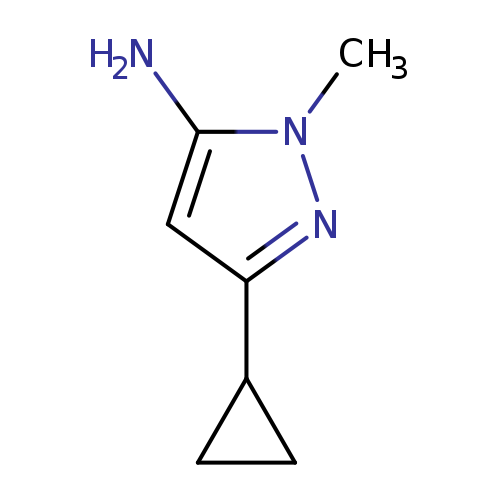 Nc1cc(nn1C)C1CC1