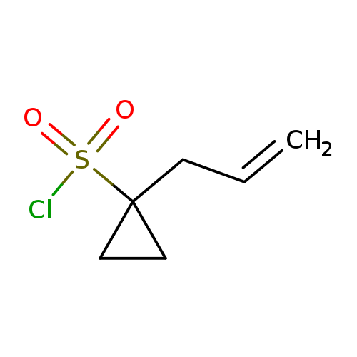 C=CCC1(CC1)S(=O)(=O)Cl