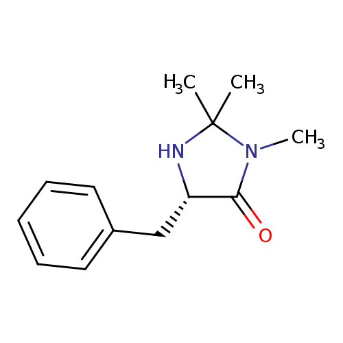 O=C1[C@H](Cc2ccccc2)NC(N1C)(C)C