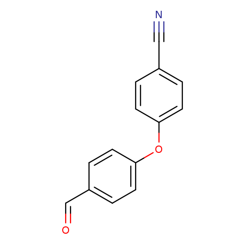 O=Cc1ccc(cc1)Oc1ccc(cc1)C#N