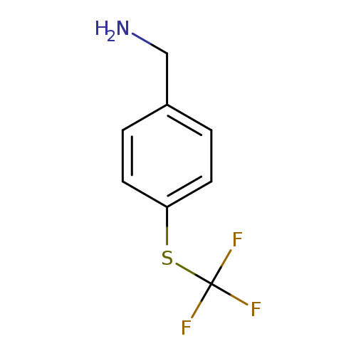 NCc1ccc(cc1)SC(F)(F)F
