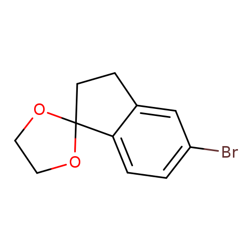 Brc1ccc2c(c1)CCC12OCCO1