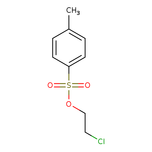 ClCCOS(=O)(=O)c1ccc(cc1)C