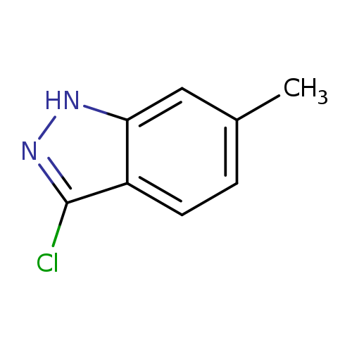 Cc1ccc2c(c1)[nH]nc2Cl
