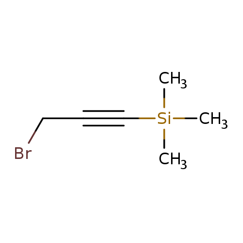 BrCC#C[Si](C)(C)C