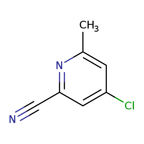 N#Cc1cc(Cl)cc(n1)C