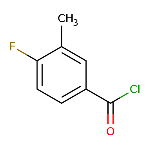 ClC(=O)c1ccc(c(c1)C)F
