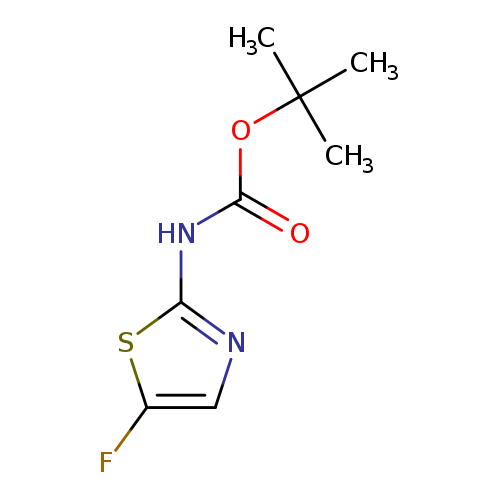 O=C(Nc1ncc(s1)F)OC(C)(C)C