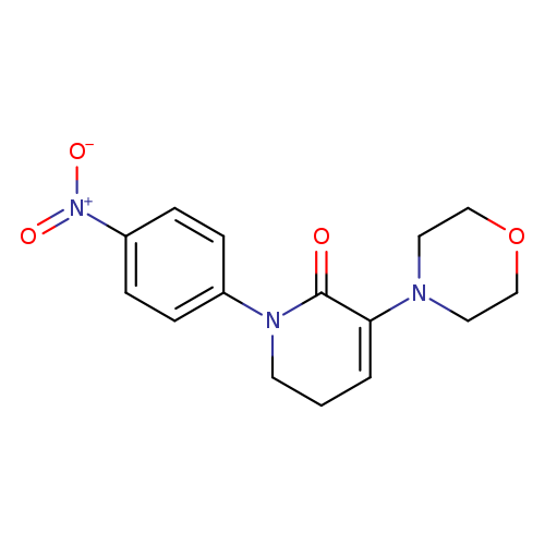 O=C1C(=CCCN1c1ccc(cc1)[N+](=O)[O-])N1CCOCC1