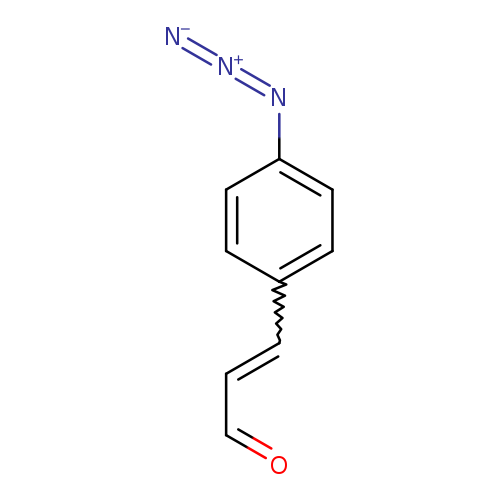 O=CC=Cc1ccc(cc1)N=[N+]=[N-]