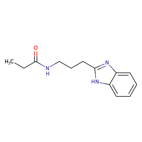 CCC(=O)NCCCc1nc2c([nH]1)cccc2