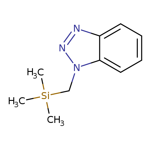 C[Si](Cn1nnc2c1cccc2)(C)C