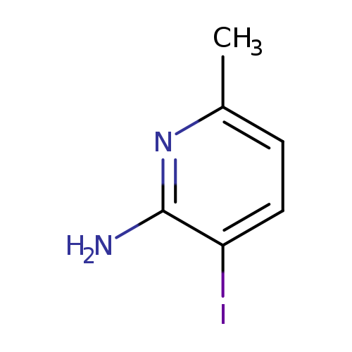 Cc1ccc(c(n1)N)I