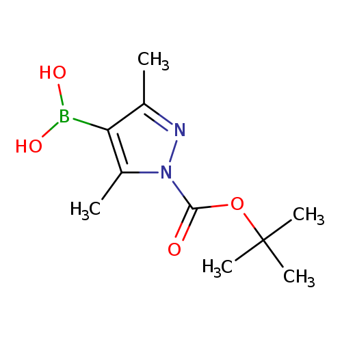 OB(c1c(C)nn(c1C)C(=O)OC(C)(C)C)O