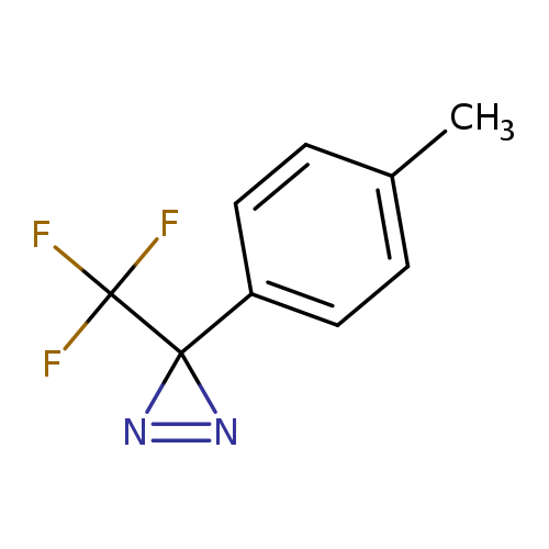 FC(C1(N=N1)c1ccc(cc1)C)(F)F