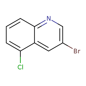 Brc1cnc2c(c1)c(Cl)ccc2