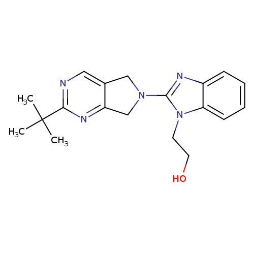 OCCn1c(nc2c1cccc2)N1Cc2c(C1)nc(nc2)C(C)(C)C