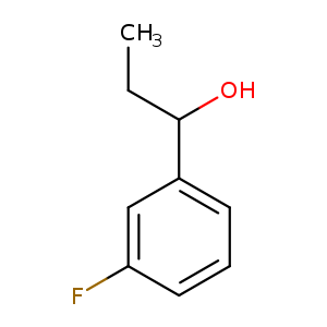 CCC(c1cccc(c1)F)O