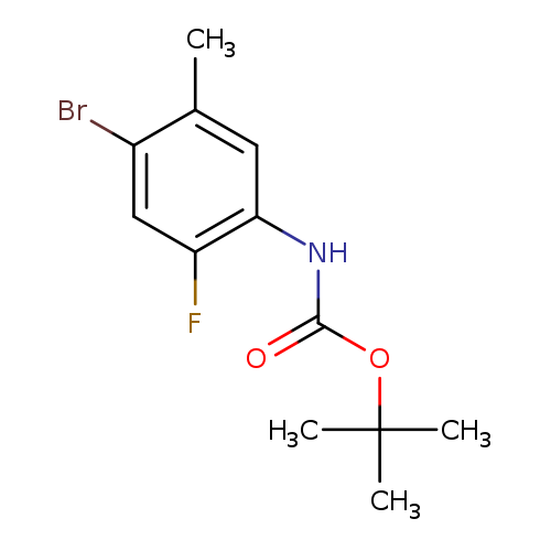 O=C(Nc1cc(C)c(cc1F)Br)OC(C)(C)C