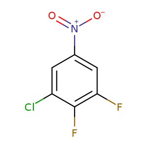 Fc1cc(cc(c1F)Cl)[N+](=O)[O-]