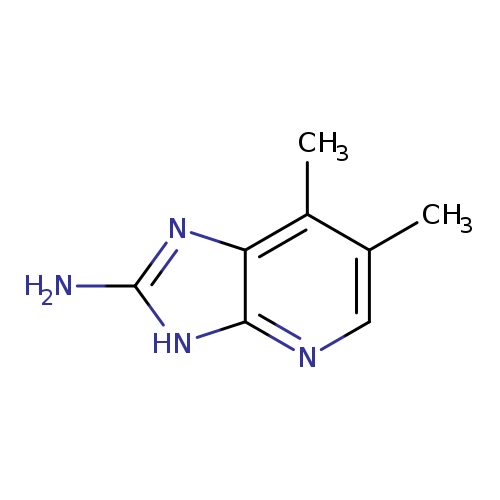 Cc1cnc2c(c1C)nc([nH]2)N