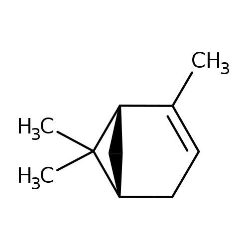 CC1=CC[C@H]2C[C@@H]1C2(C)C