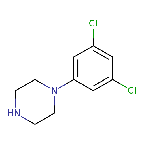 Clc1cc(cc(c1)Cl)N1CCNCC1
