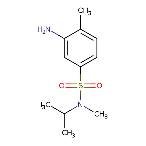 CC(N(S(=O)(=O)c1ccc(c(c1)N)C)C)C