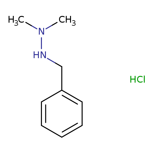 CN(NCc1ccccc1)C.Cl