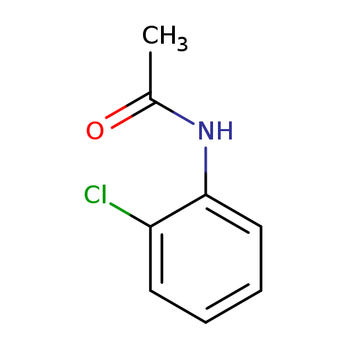 CC(=O)Nc1ccccc1Cl