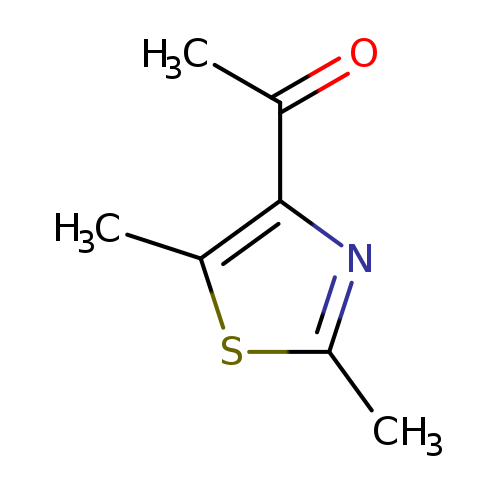 Cc1sc(c(n1)C(=O)C)C