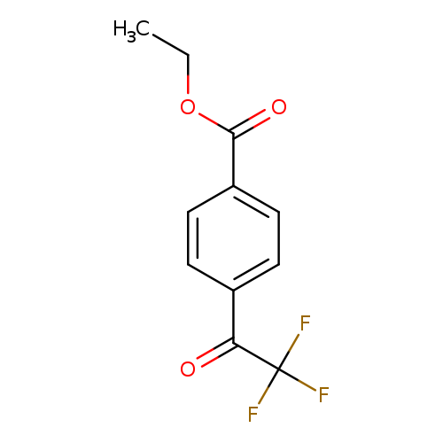 CCOC(=O)c1ccc(cc1)C(=O)C(F)(F)F