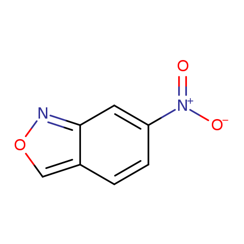 [O-][N+](=O)c1ccc2c(c1)noc2