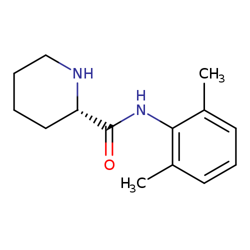 O=C([C@@H]1CCCCN1)Nc1c(C)cccc1C