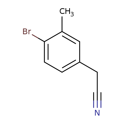 N#CCc1ccc(c(c1)C)Br