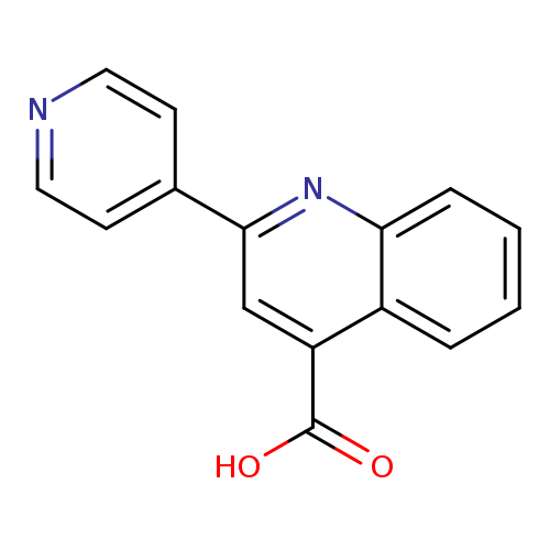 OC(=O)c1cc(nc2c1cccc2)c1ccncc1