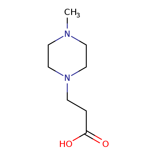 CN1CCN(CC1)CCC(=O)O