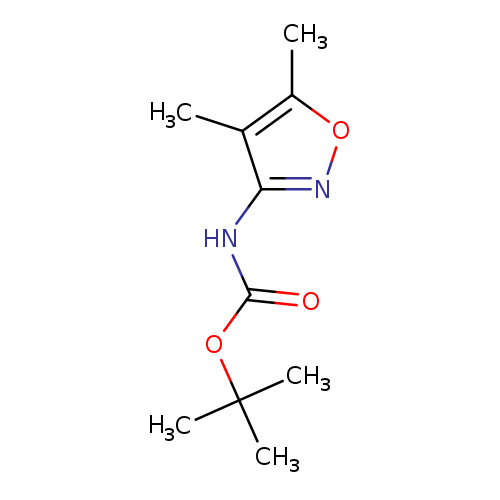 O=C(OC(C)(C)C)Nc1noc(c1C)C