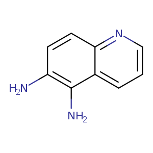 Nc1ccc2c(c1N)cccn2