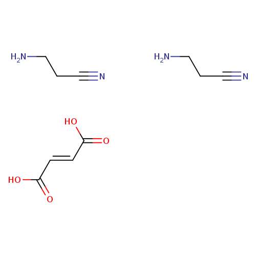 OC(=O)/C=C/C(=O)O.NCCC#N.NCCC#N