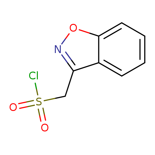 ClS(=O)(=O)Cc1noc2c1cccc2